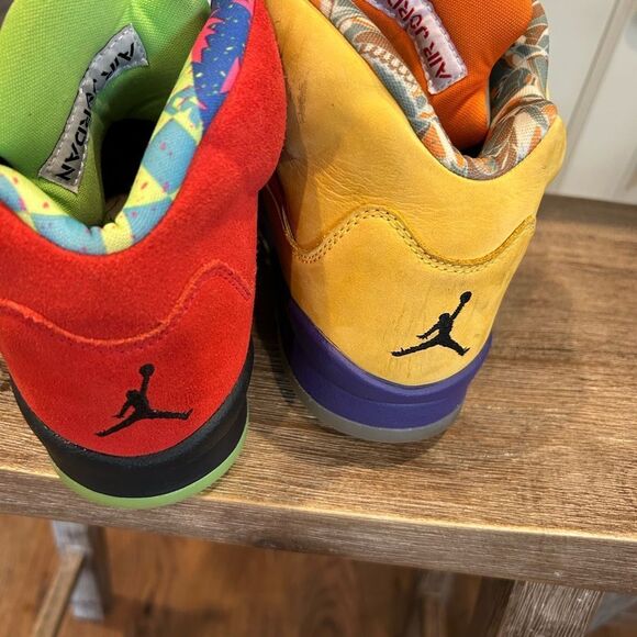 - Boy’s Jordan 5 Retro “What The..” Size 7Y no insoles - Picture 6 of 11